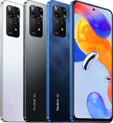 Image de Xiaomi Redmi Note 11 Pro 5G 8GO RAM 128GO ROM téléphone portable 108MP Caméra Snapdragon 695 120Hz 67W Turbo Charge version india ( scellé)