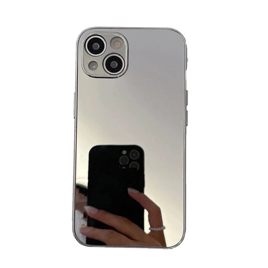 Image sur Coque de protection anti-choc en ThermoPlastic Polyuréthane (TPU) avec effet miroir  pour  iphone 12 pro max