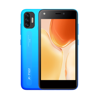 Image de V23 X-Tigi - 3G - 16Go ROM / 2Go RAM - 8 MPx / 5 MPx - 5" HD - 3200 mAh - Dual SIM - Empreinte Digitale - Bleu - 13 mois de garantie