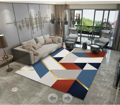 Image de Tapis leger de Decoration ( salon, chambre, veranda) 1.20m×1.60 -