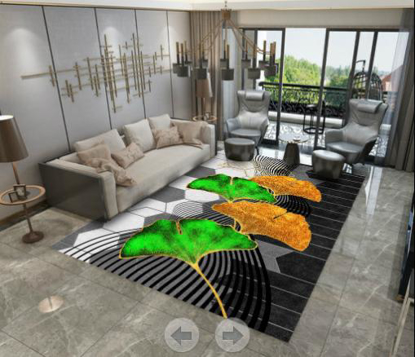 Image de Tapis leger de Decoration ( salon, chambre, veranda) 1.20m×1.60