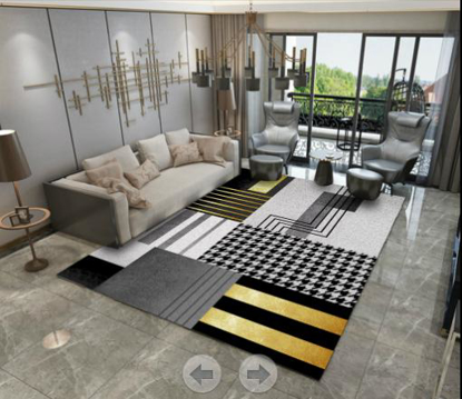 Image de Tapis Leger  de Decoration ( salon, chambre, veranda) 1.20m×1.60