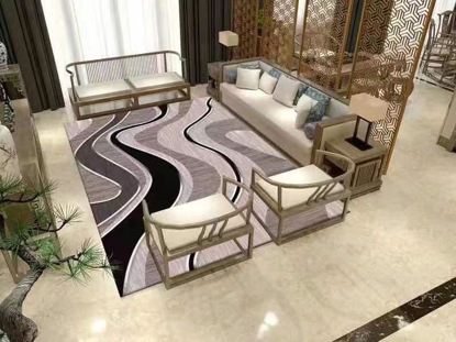 Image de Tapis Leger  de Decoration ( salon, chambre, veranda) 1.20m×1.60