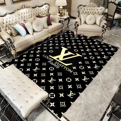 Image de Tapis Leger  de Decoration LOUIS VUITTON ( salon, chambre, veranda) 1.20m×1.60