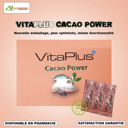 Agrandir l'image de Vitaplus cacao power puissant aphrodisiaque Image de Vitaplus cacao power puissant aphrodisiaque
