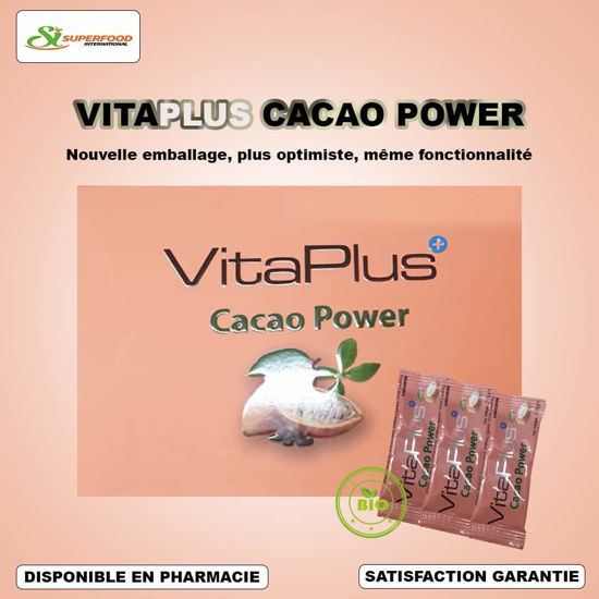 Image sur Vitaplus cacao power puissant aphrodisiaque