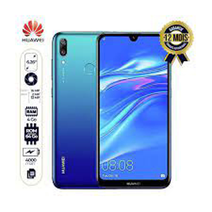 Image de Huawei Y7 Prime 2019 - 6.26" - 64Go/4Go RAM - 2 SIM - 16MP/8MP - 4000 mAh