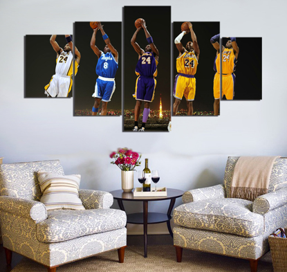 Image de Tableau décoratif d'intérieur - lakers 5 en 1