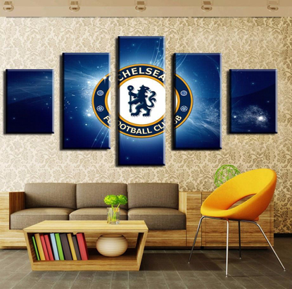 Image de Tableau décoratif d'intérieur -CHELSEA CLUB  5 en 1