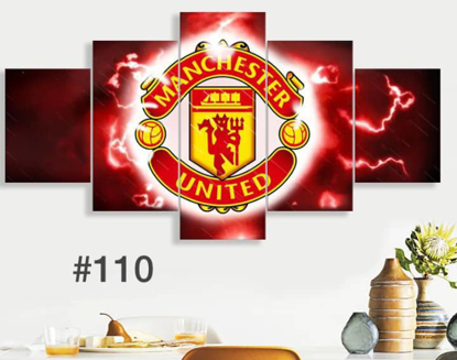Image de Tableau décoratif d'intérieur UNITED MANCHESTER 5 en 1