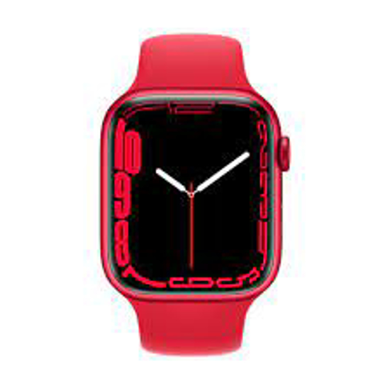 Image sur Apple Watches S7 - 45mm - Lumière stellaire Vert BLEU, RED, BLACK - 06 Garantie