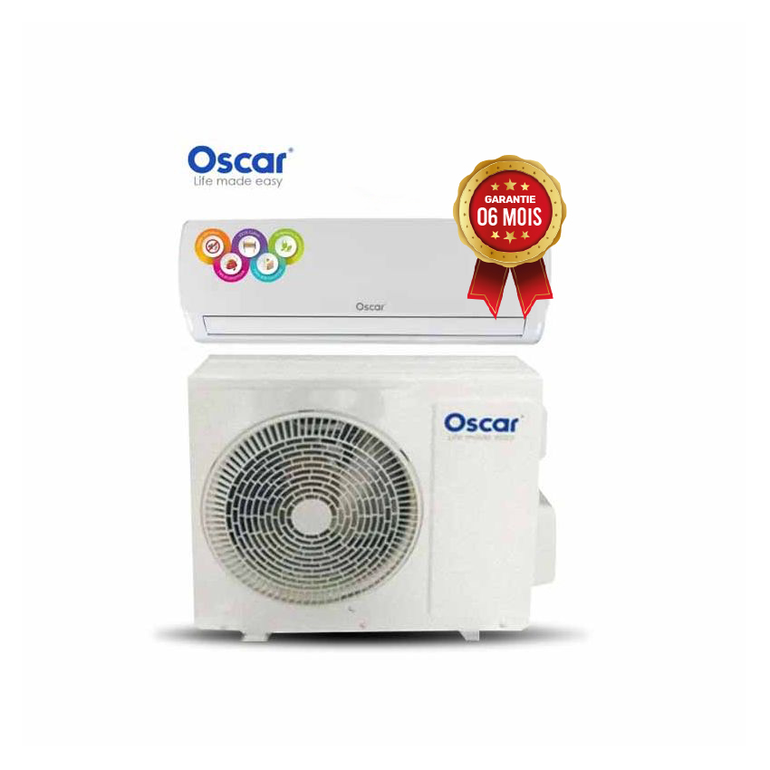 SPLIT AUX 24000 BTU + LIAISON (BLANC)-R 410 A