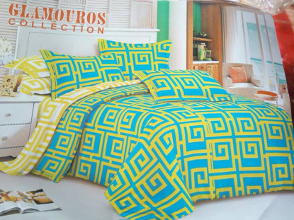 Image de 2 Draps 3 Places + 1 Paire De Taies D'Oreiller