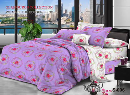 Image de 2 Draps 3 Places + 1 Paire De Taies D'Oreiller