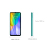 Huawei Y6 Prime 2019 - 6.09 pouces - 64Go / 3Go - 13Mpx / 8Mpx - 3020 mAh - 3mois de garantie + Support de téléphone portable, support de bureau portable pliable en hauteur et angle réglable