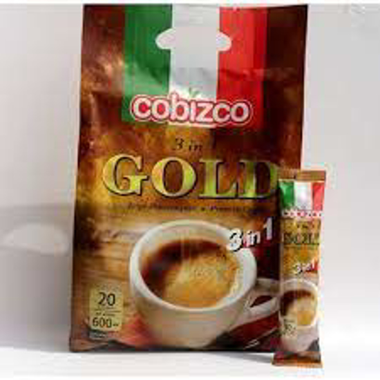 Image sur Complément Alimentaire Café Gold Cobizco 3en 1 , 20 sachets , Edmark