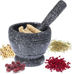 Image sur Ensemble de mortier avec pilon en résine,bol broyeur, pour ail, herbes et épices, outils de cuisine, de restaurant