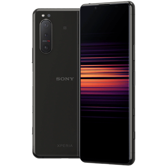 Image sur Sony Xperia 5 II Smartphone 5G - RAM 8 Go / Mémoire interne 128 Go occasion d Europe; boitier + cordon + écouteur sans fil ( 06 Mois de Garantie  )