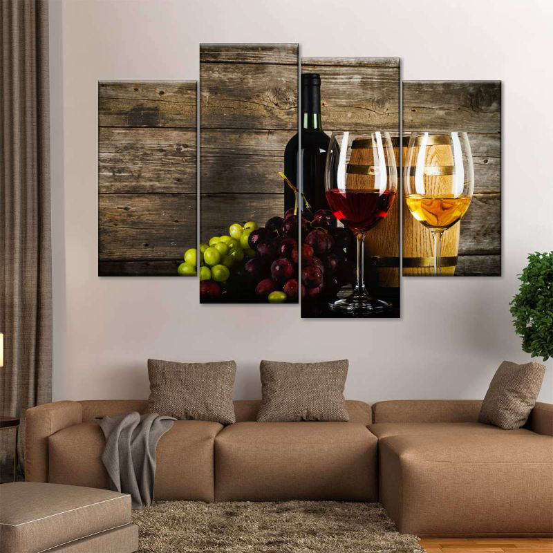 Tableau Bouteille De Vin