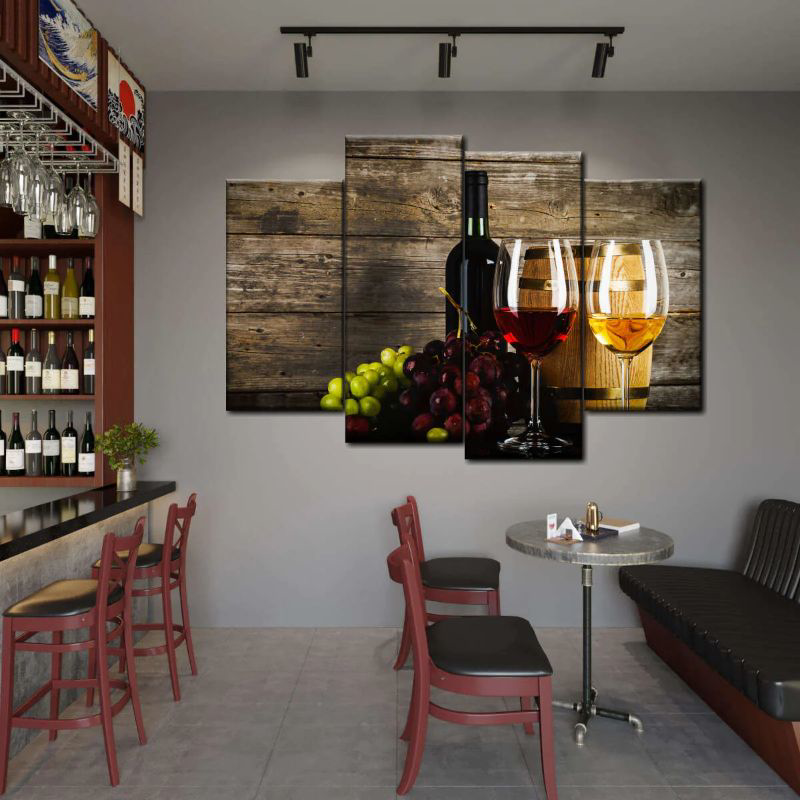 Tableau Bouteille De Vin