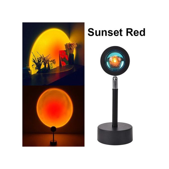 Image sur Sunset Lampe De Projection USB Sunset - Soleil