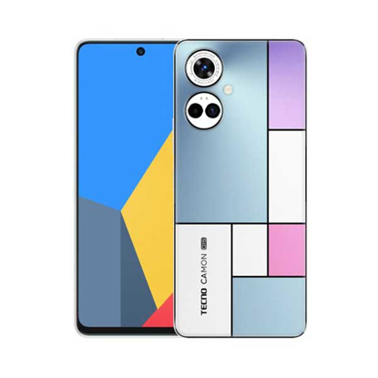 Image de Tecno Camon 19 Pro - 6,8" –  256 Go / 8Go+3Go Ram - Quad Caméra 64+8+2+2 Mpx / 48 Mpx Selfie - 5000 MAH – Mondrian edition -13 Mois de garantie