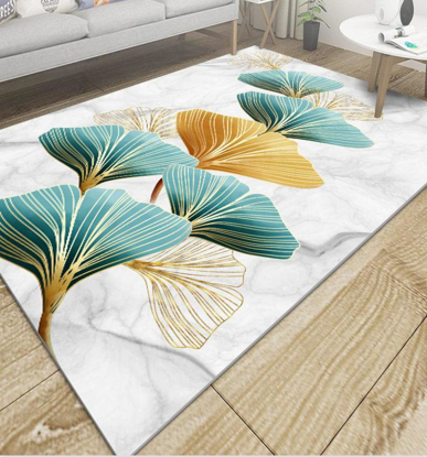 Image de Tapis Lourd  de Decoration  avec un melange de fleure ( salon, chambre, veranda)