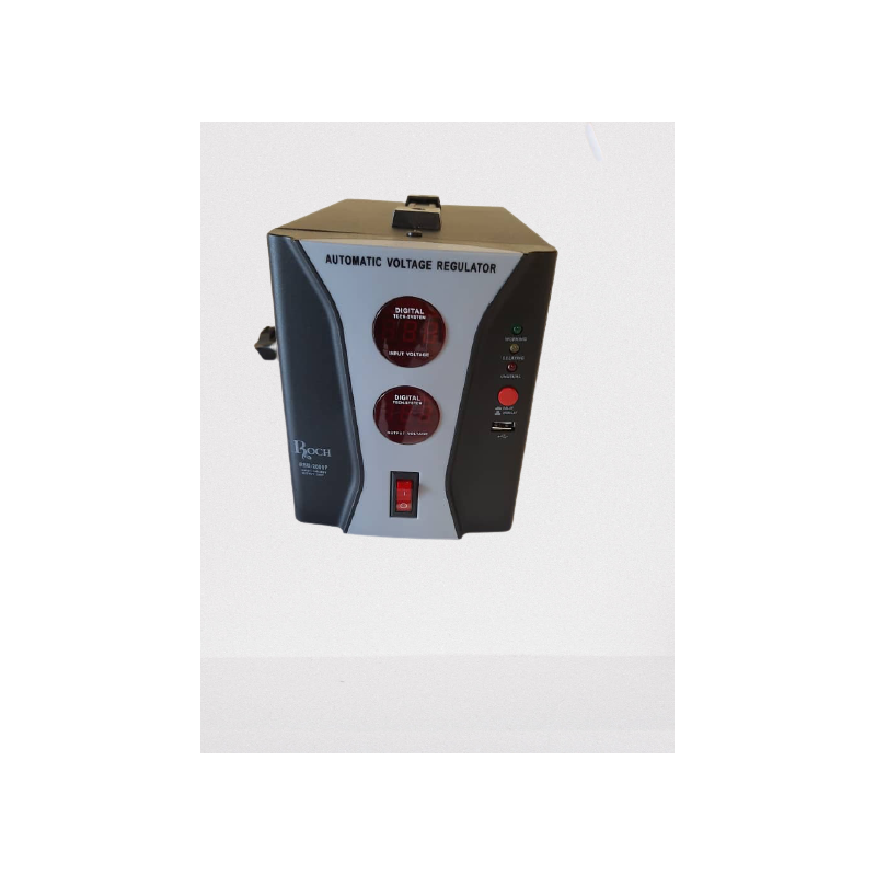 Régulateur de tension - Roch RSB2000 - 2000W - 06 Mois Garantie