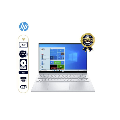 Image de Laptop HP 250 G8 - Ecran 15.6" HD - 512 Go SSD - 8Go RAM - intel Core i5 - Windows 10 Pro