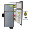 Image sur Réfrigerateur double battant - Innova - IN-190 - 100 litres - Gris - 06 mois