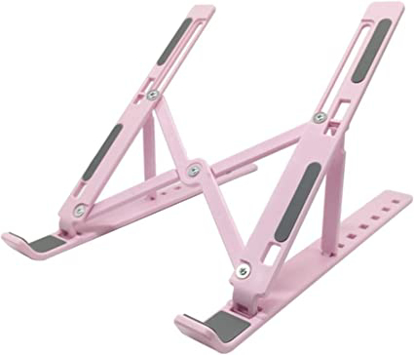 Agrandir l'image de Support Ordinateur Portable Plastique  MacBook, Dell, Lenovo, HP, Tablette, Autres Laptops (10-18 Pouce) rose Image de Support Ordinateur Portable Plastique  MacBook, Dell, Lenovo, HP, Tablette, Autres Laptops (10-18 Pouce) rose