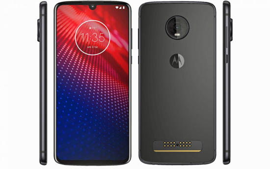 Image sur Motorola Moto Z4 | 4GB Ram | 128GB Storage | 6.4 inches Display | 48MP Camera | + ecouteur sans fil JBL+ Glace de protection + Boitier 3.0 + cordon (occasion d europe 06 mois de Garantie )