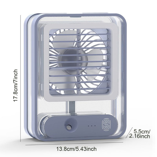 Mini-Ventilateur Rechargeable Portable Mini-Fan - Chargeur de Téléphone -  Sodishop