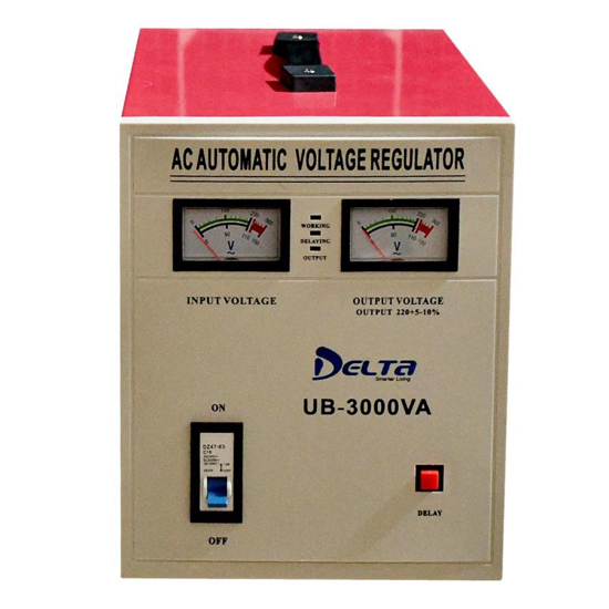 Image sur Stabilisateur Regulateur de tension digital - Delta - UB-3000