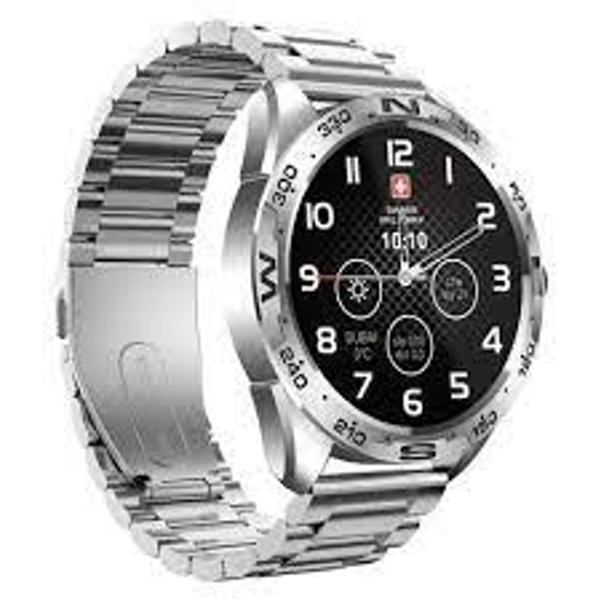 Image sur Swiss Military Dom Smartwatch Argent 1.32 pouces
