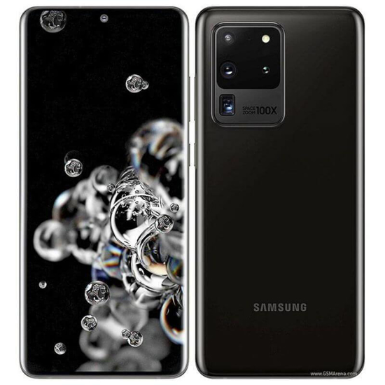 Samsung - Galaxy S20 Ultra - 5G - 128 Go/ 12 GO RAM; montre connectée +  écouteur sans fil + pochette (sceller) 06 mois de garantie
