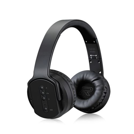 Image sur casque audio SODO MH2 - sans fil bluetooth , a réduction de bruit , avec microphone- noir