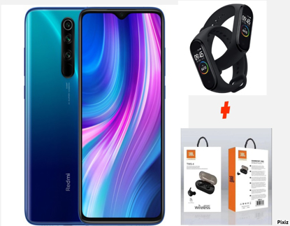 Image de Redmi Note 8 Pro  - 6,53" - 128Go HDD - 6Go RAM - 64+8+2+2MP ( SCELLE )