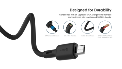 Agrandir l'image de Cable OCD-L53 BLACK Image de Cable OCD-L53 BLACK