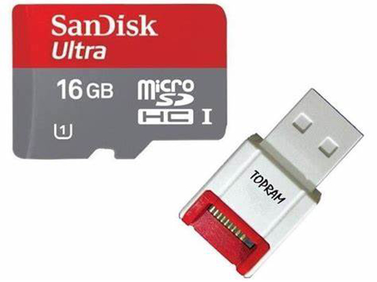 Image sur microSD 16GB