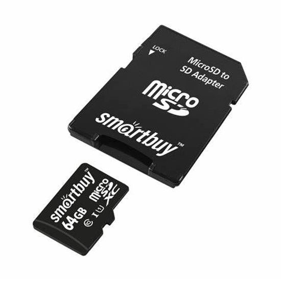 Image sur microSD"HC 64GB