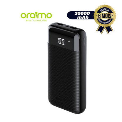 Image de Power bank OPB-P205D BLACK 20000 mAh