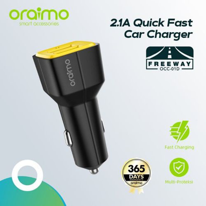 Image de CHARGEUR POUR VOITURE OCC-01D BLACK