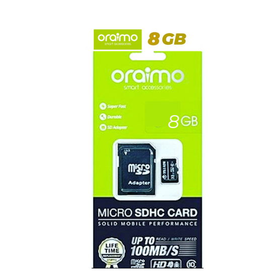 Image sur Carte Memoire 8G