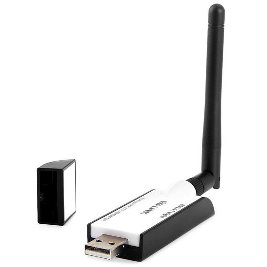 Image sur Adaptateur de WiFi USB 2.0 150M 802.11 n/g/b Adaptateur réseau sans Fil Wireless WiFi LAN Card LAN Adapter avec antenne