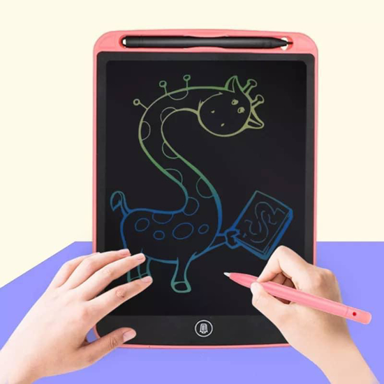 Image sur Ardoise Magique électronique - Tablette d'écriture LCD 8,5 Pouces avec Stylet pour Enfant