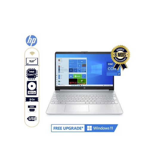 Image sur Laptop HP 15-dy2 15.6" - 512 Go/8 Go RAM - Intel Core i7-1165G7 - Windows 10