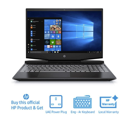 Agrandir l'image de Laptop HP Pavilion Gaming 15.6" FHD ,Intel Core i5 jusqu'à 4.4 GHz 8GB RAM, 512GB SSD, NVIDIA GeForce GTX 1650 4GB Windows 10 Image de Laptop HP Pavilion Gaming 15.6" FHD ,Intel Core i5 jusqu'à 4.4 GHz 8GB RAM, 512GB SSD, NVIDIA GeForce GTX 1650 4GB Windows 10