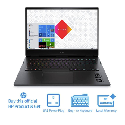 Image de Ordinateur Portable HP OMEN Ecran 16.1"FHD AMD Ryzen™ 7 16GB RAM 1TB SSD NVIDIA GeForce RTX 3050 Ti 4GB Windows 10