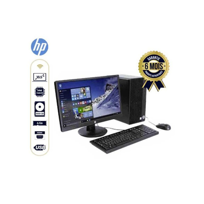 Image de Ordinateur de bureau HP 290 G3 - 18,5" - intel core I3 - 1000GB/4GB + clavier + souris